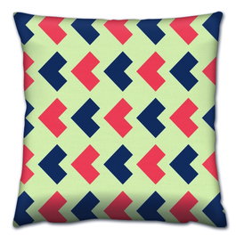 Aberto Design Cojín Multicolor 43 x 43 cm con Relleno de Silicona